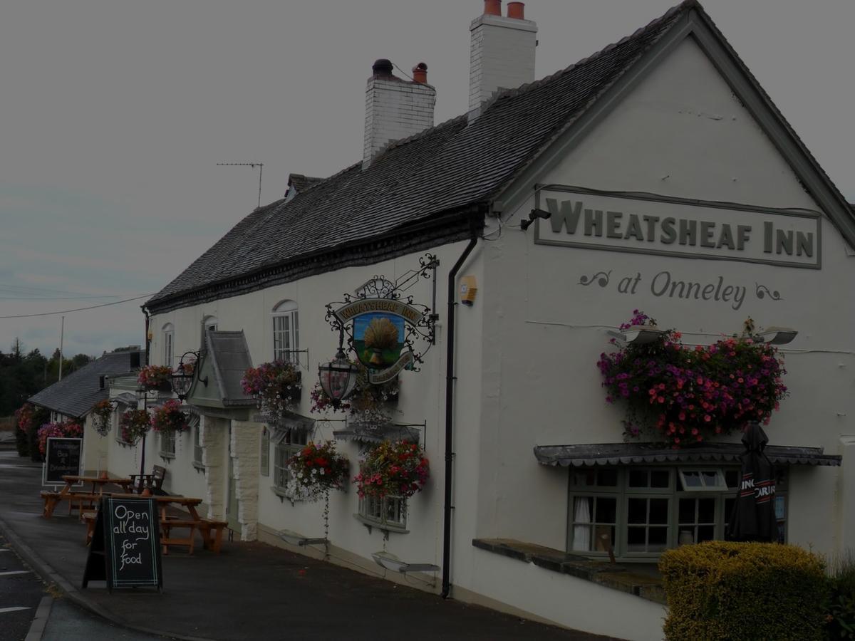 The Wheatsheaf Inn Onneley Eksteriør billede